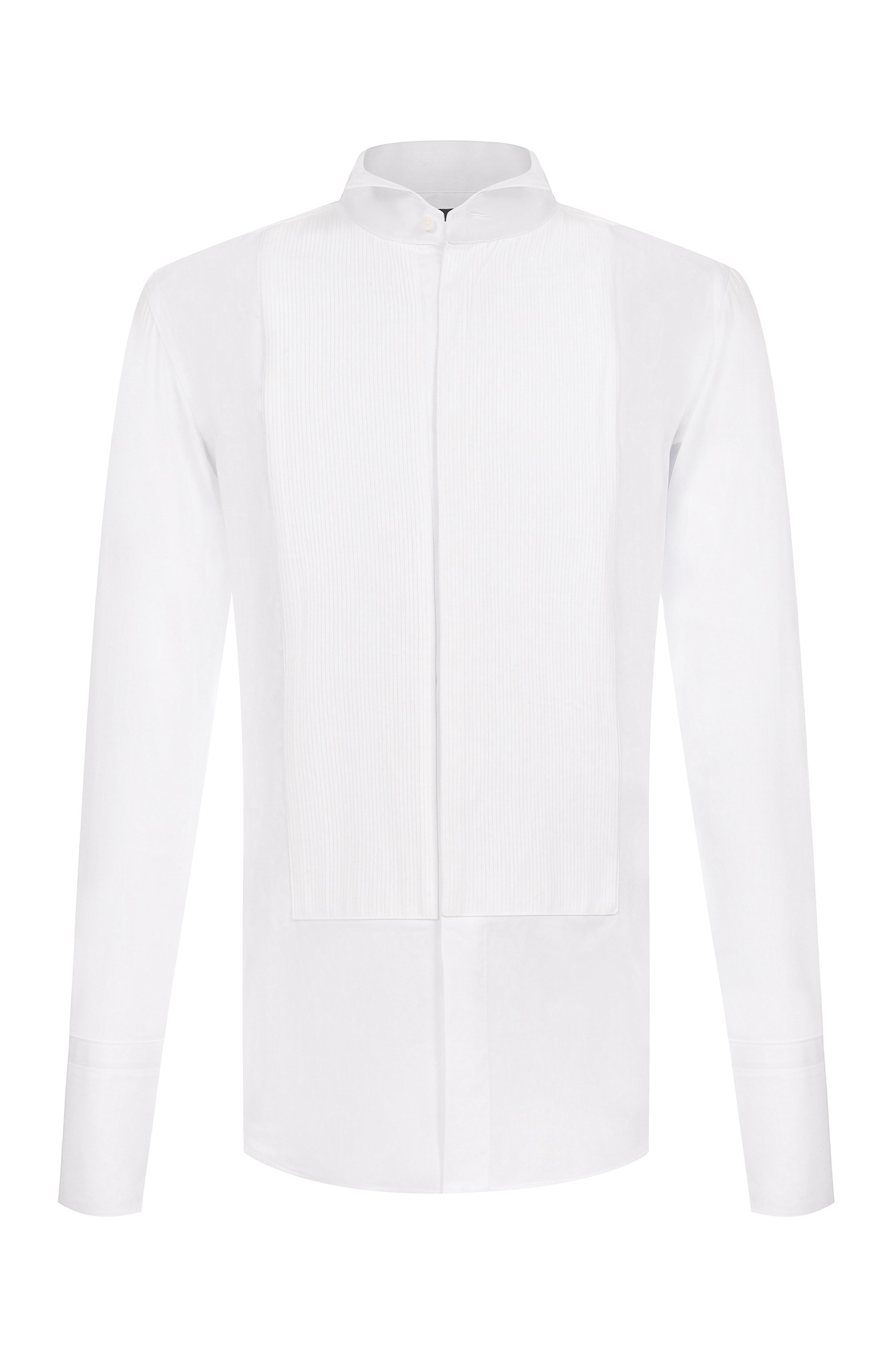 Хлопковая сорочка BOSS белого цвета по цене 22950 руб., арт. 50550662, фото 1 Хлопковая сорочка BOSS, арт. 50550662, фото 1