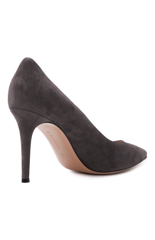 Замшевые туфли Gianvito 85 Gianvito Rossi G24580.85RIC.CAMLAPI Серый  G24580.85RIC.CAMLAPI Фото 5