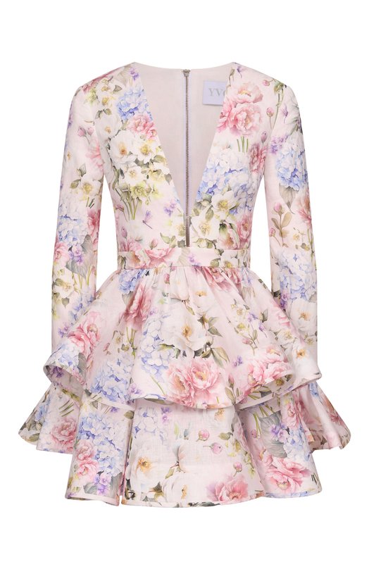 Льняное платье YVON 0 160020 Белый 0 160020