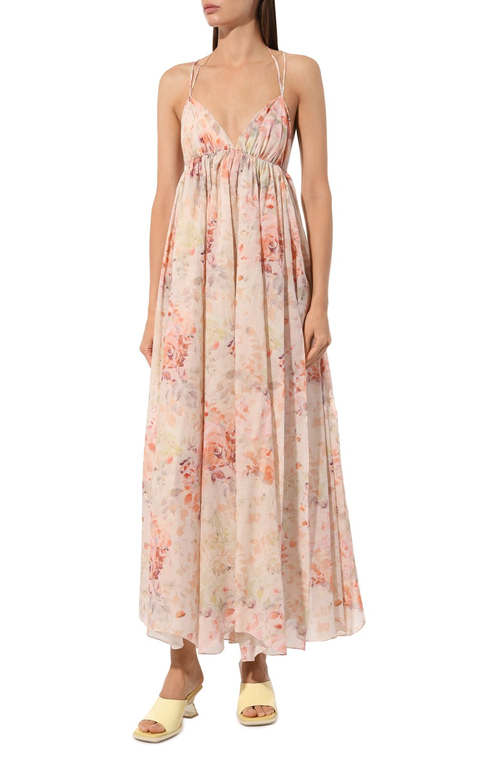 Платье из хлопка и шелка YVON, арт. 00 30021, фото 3