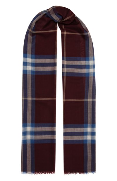 Шарф из шерсти и шелка BURBERRY, арт. 8049577, фото 1