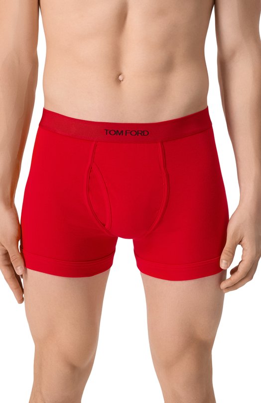 Хлопковые боксеры Tom Ford T4LC3/204 Красный  T4LC3/204 Фото 2