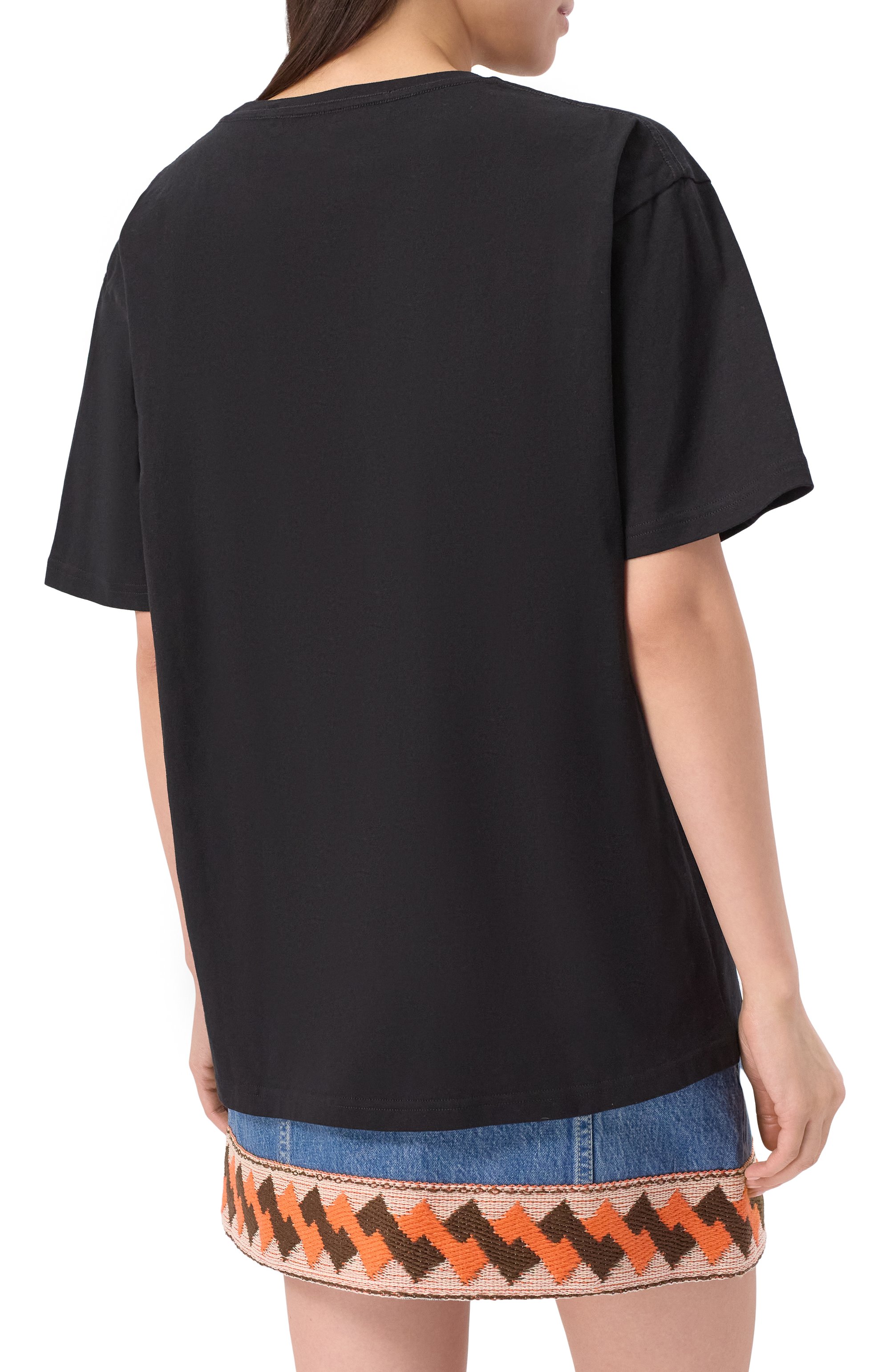 Хлопковая футболка VALENTINO, арт. 6B3MG24H95W, фото 4