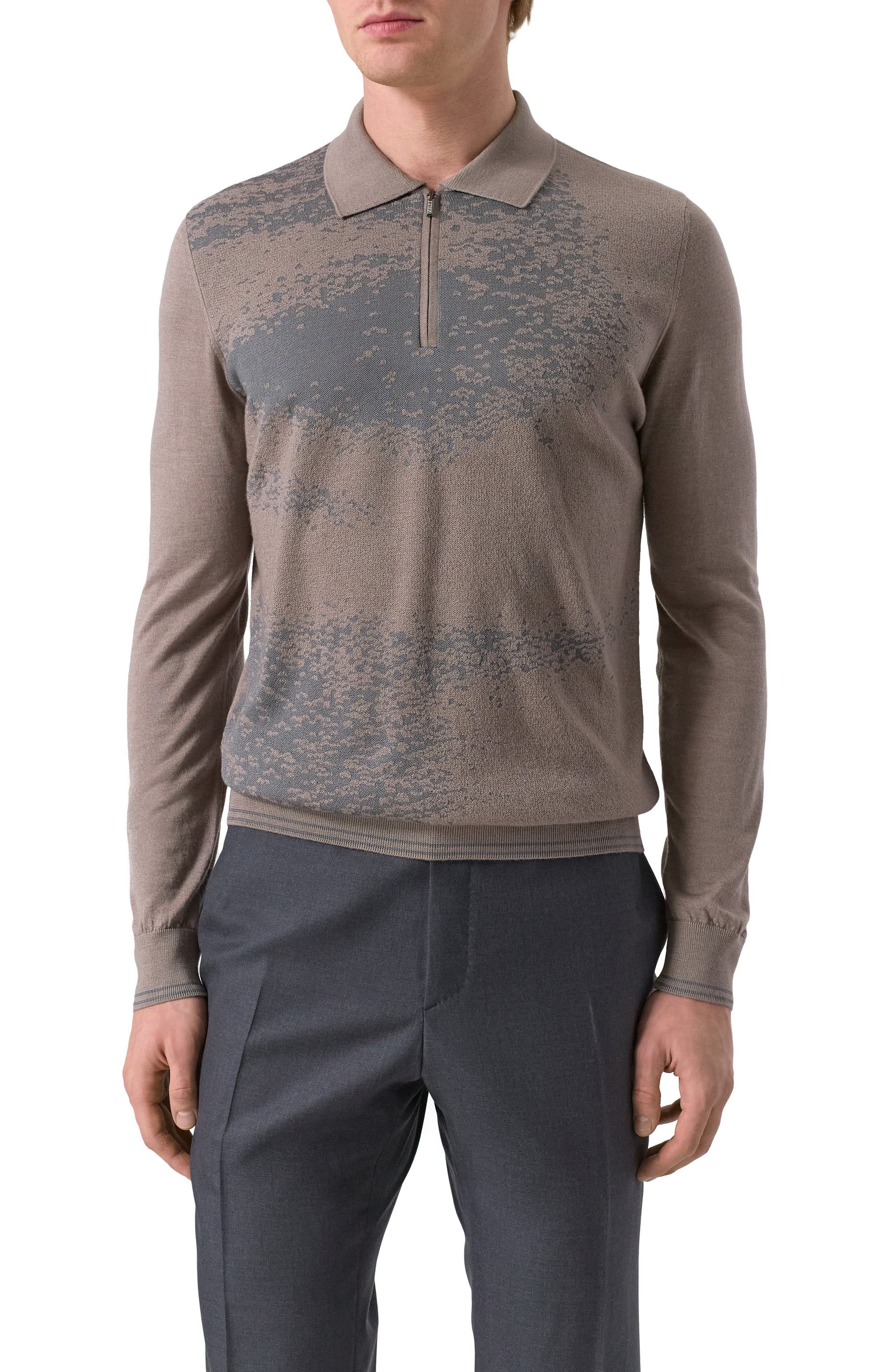 Поло из кашемира и шелка ZILLI, арт. KZP001M0330VSHD00, фото 3