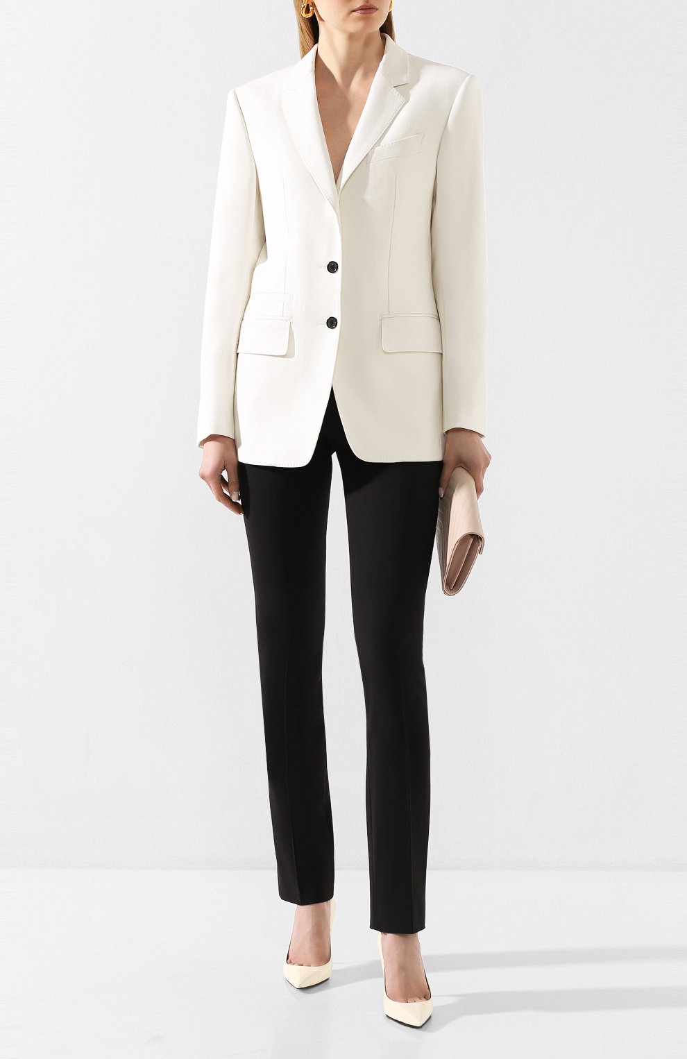 Шерстяные брюки TOM FORD, арт. PAW314-FAX236, фото 2
