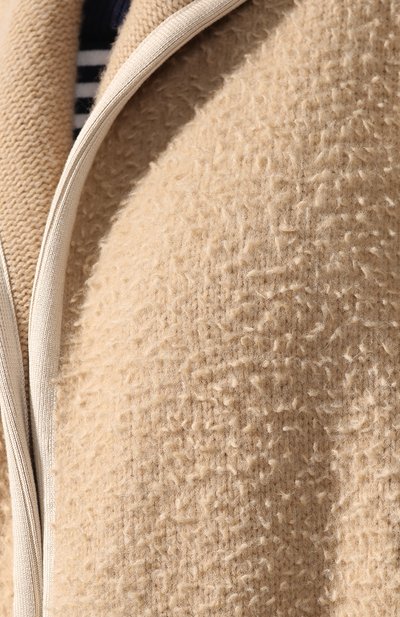 Шерстяное пончо BURBERRY бежевого цвета по цене 167500 руб., арт. 8007231, фото 5 Шерстяное пончо BURBERRY, арт. 8007231, фото 5