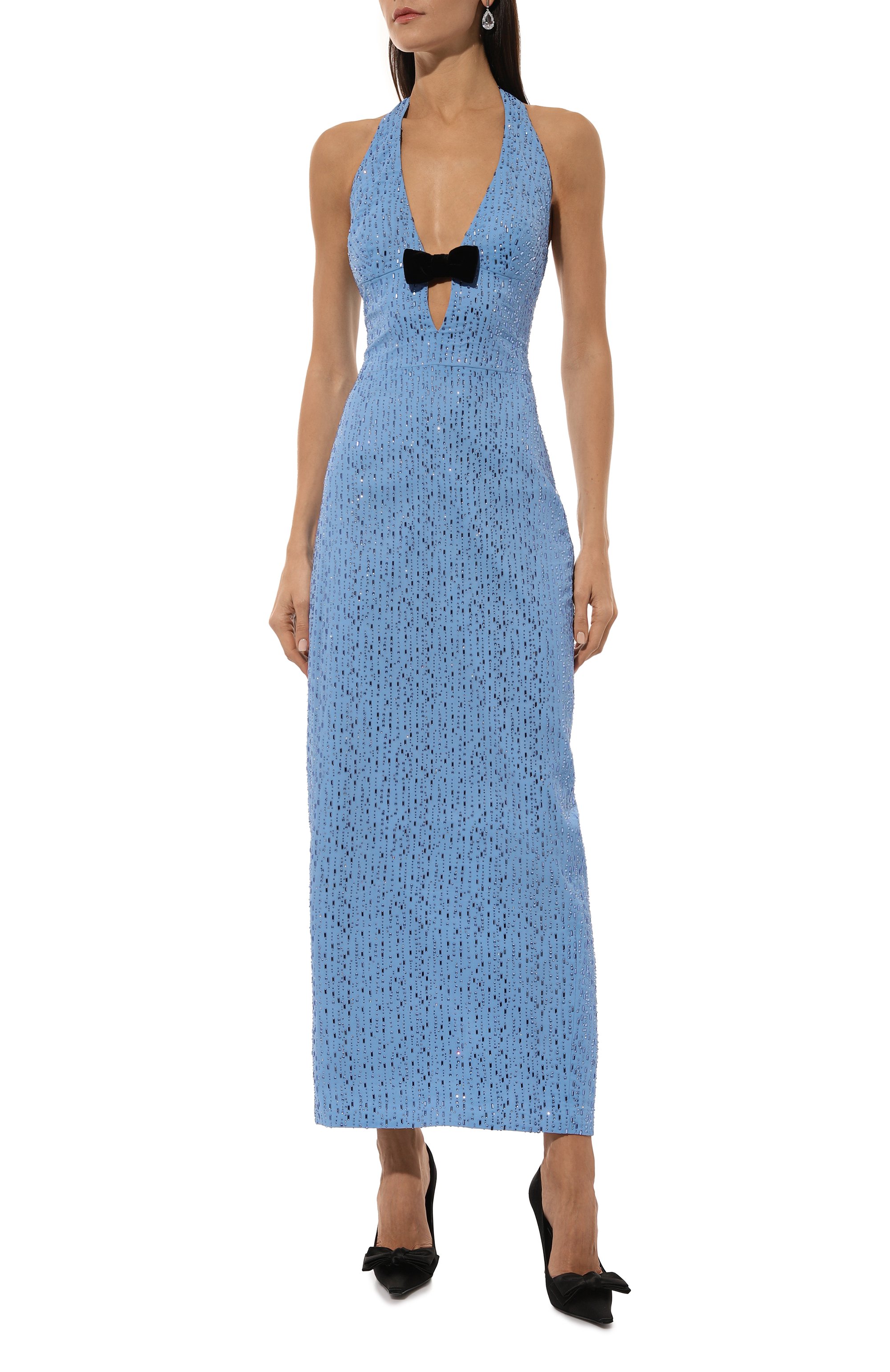 Платье с отделкой стразами RASARIO, арт. RS24F086DD007, фото 3