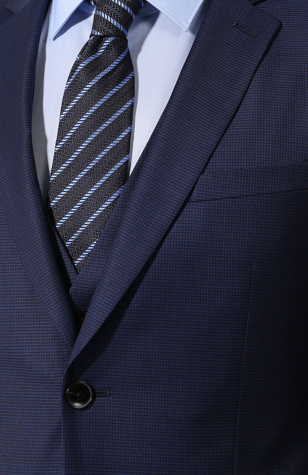 Шерстяной костюм-тройка BOSS, арт. 50417571, фото 8