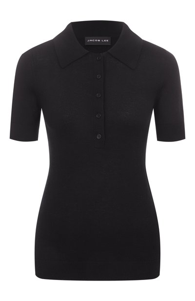 Женское поло из кашемира и шелка JACOB LEE, арт. WKP039SS25B