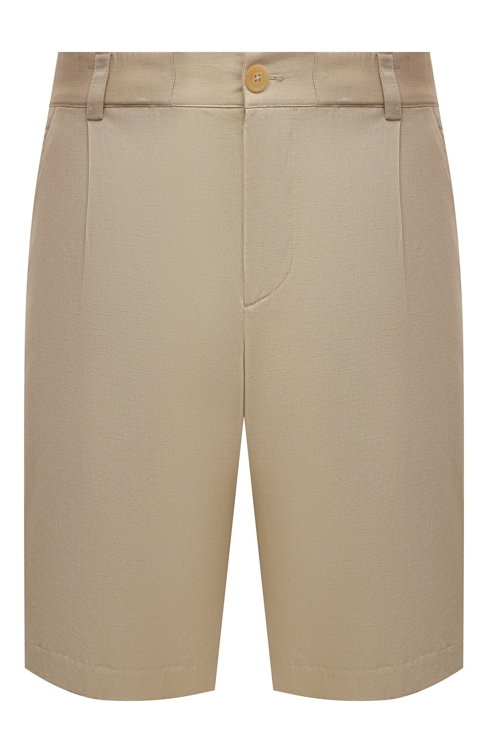 Шорты из вискозы и льна JACQUEMUS светло-бежевого цвета по цене 39250 руб., арт. 225PA009-1011, фото 1 Шорты из вискозы и льна JACQUEMUS, арт. 225PA009-1011, фото 1