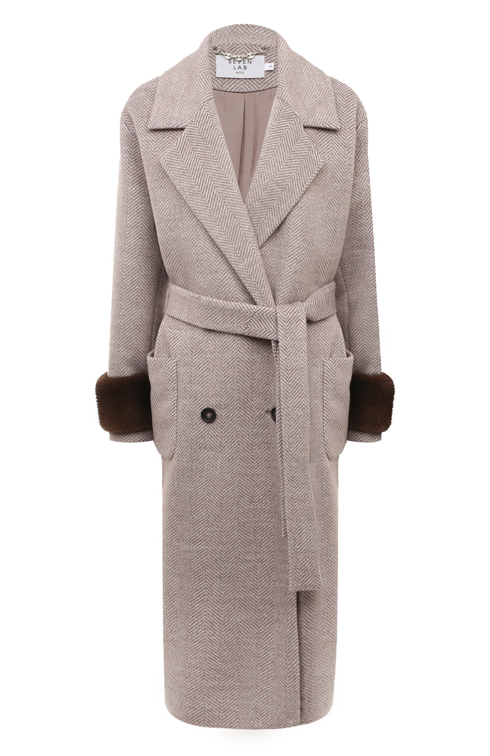 Пальто из шерсти и кашемира SEVEN LAB, арт. SCP.05.280.122, фото 1