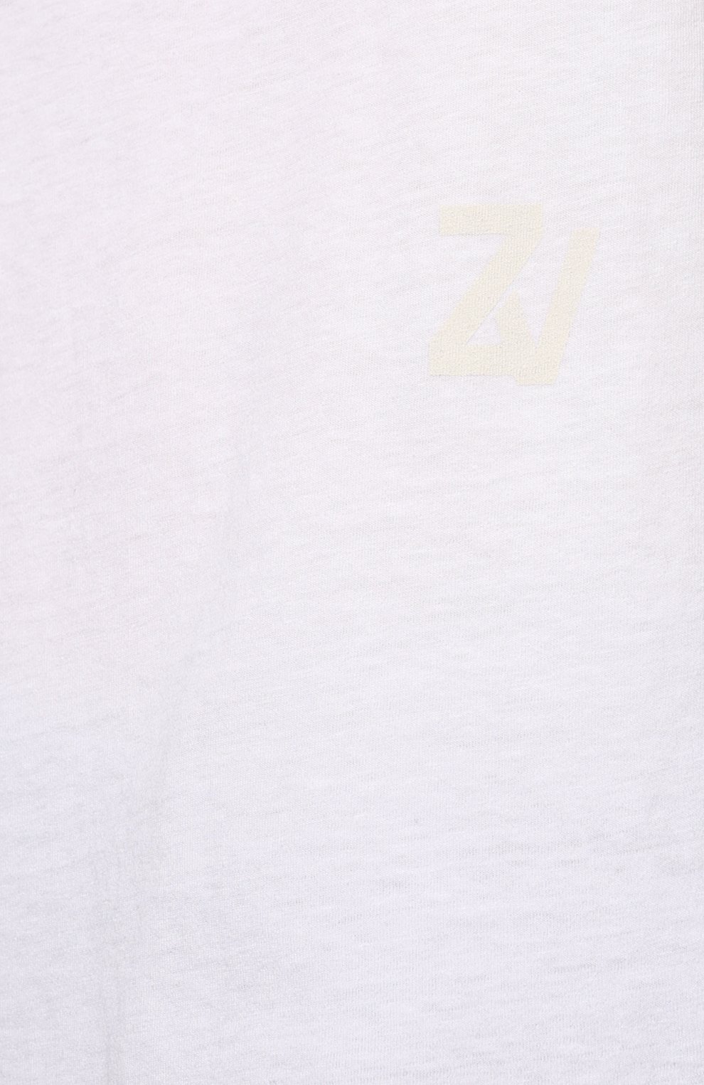 Хлопковая футболка ZADIG AND VOLTAIRE, арт. JWTS00074, фото 5