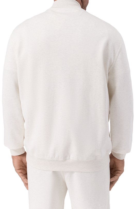 Хлопковая толстовка Brunello Cucinelli MR8079072G Серый  MR8079072G Фото 4