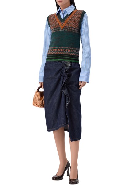 Жилет из кашемира и шерсти DRIES VAN NOTEN, арт. 011217/4757, фото 2