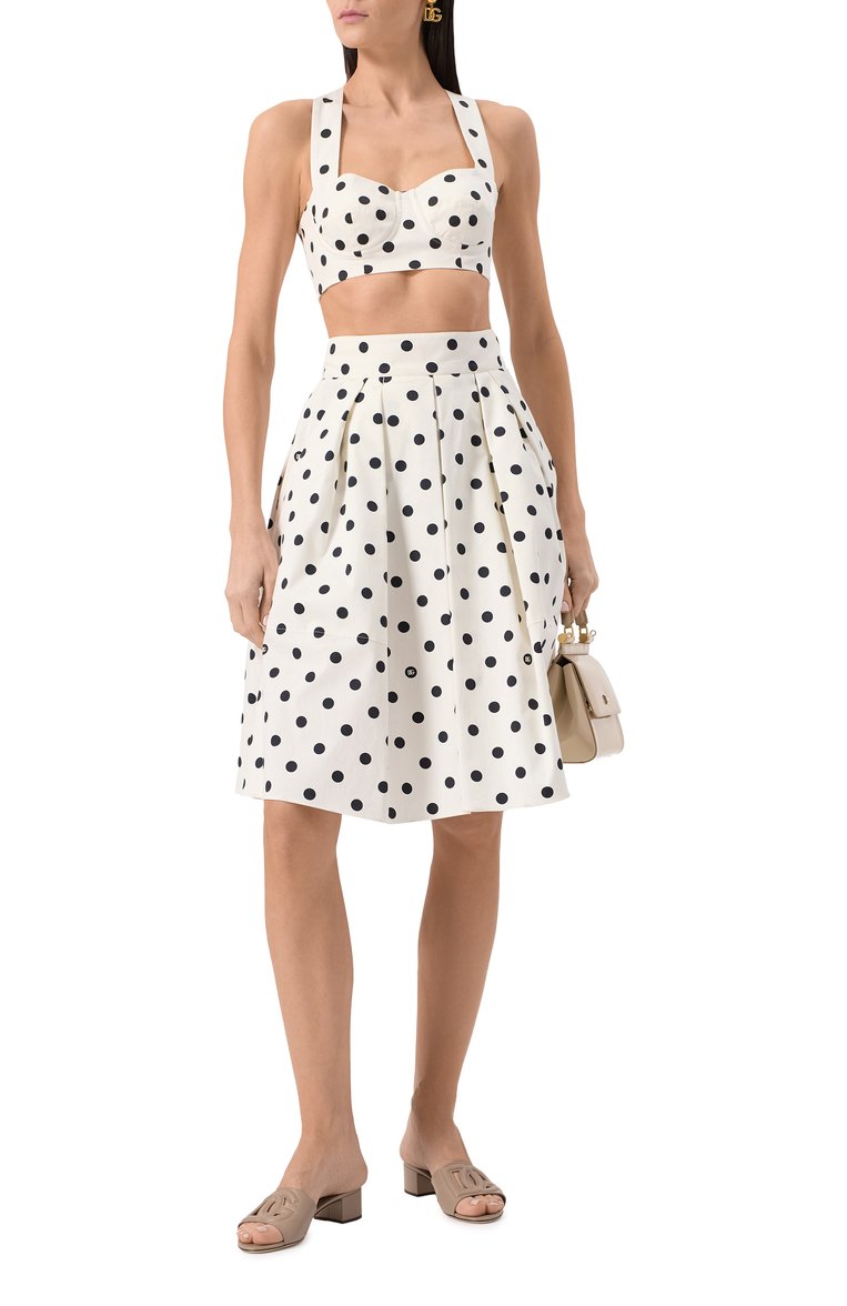 Женские кожаные мюли bianca DOLCE & GABBANA бежевого цвета, арт. CR1755/AY329 | Фото 2 (Каблук высота: Низкий; Материал внутренний: Натуральная кожа; Материал внешний: Натуральная кожа; Подошва: Плоская; Каблук тип: Устойчивый; Автоматизация состава: Проставлено; Автоматизация ТО: Проставлено; Размерность: Идёт в размер)
