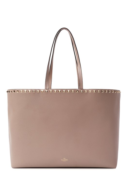 Сумка-тоут Rockstud Valentino ZW2B0B70/VSF Бежевый  ZW2B0B70/VSF Фото 6