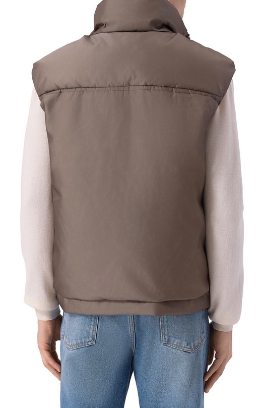 Пуховый жилет MVST M25.1PM.0013/F021 Бежевый  M25.1PM.0013/F021 Фото 4