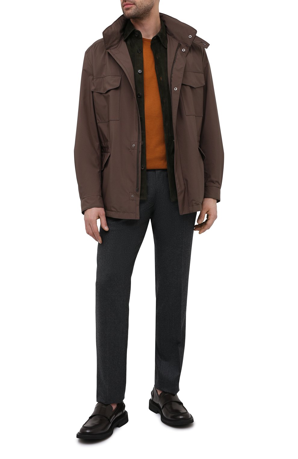 Замшевая рубашка RALPH LAUREN, арт. 790654923, фото 2