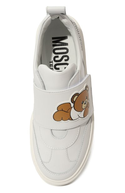 Кожаные кеды MOSCHINO, арт. 78704/VAR4/36-41, фото 4