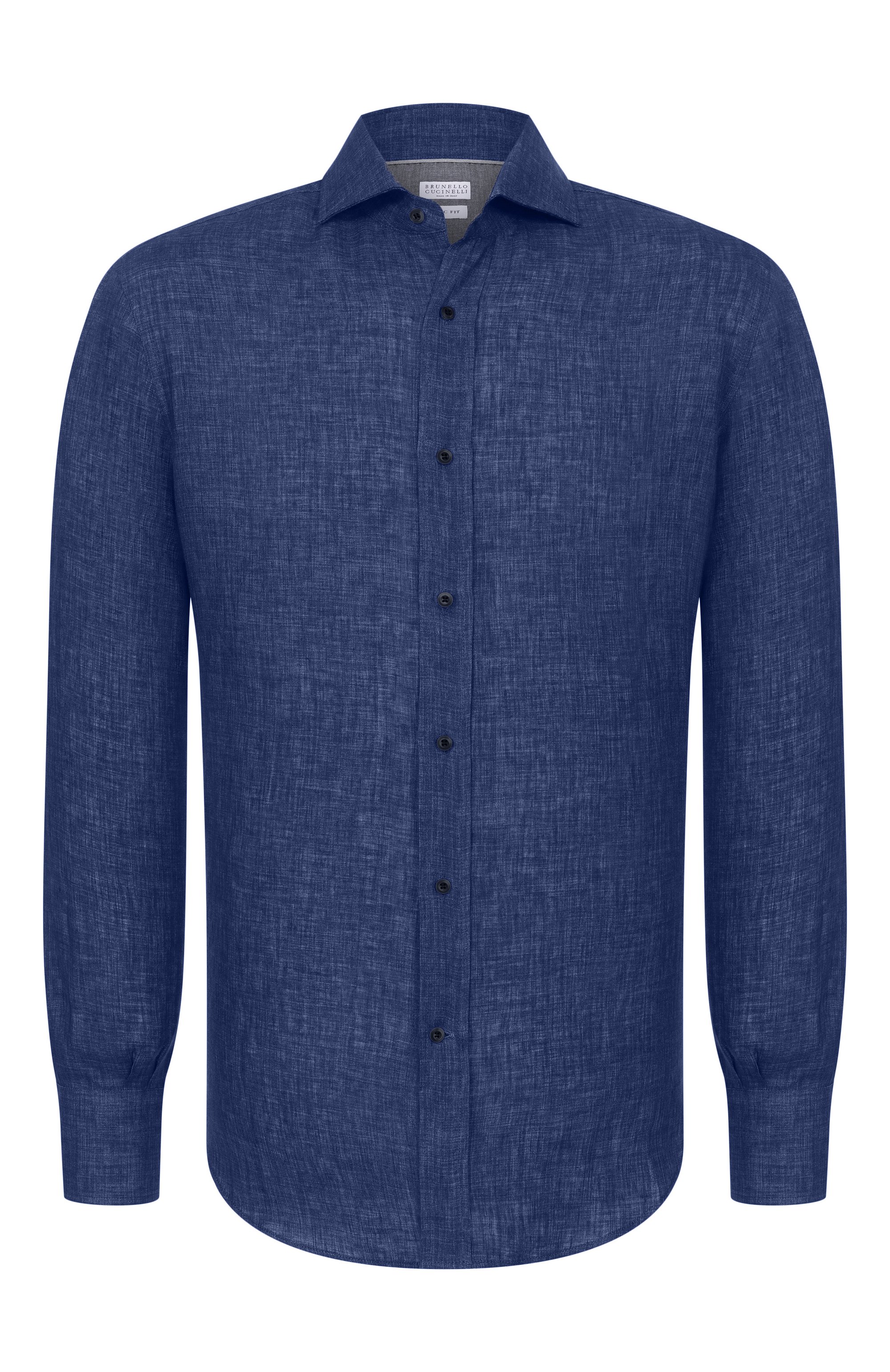 Льняная рубашка BRUNELLO CUCINELLI, арт. MF6300028, фото 1