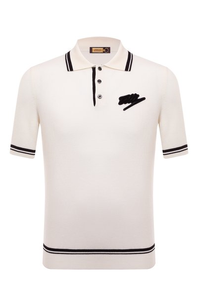 Мужская поло из шерсти и шелка ZILLI, арт. KBP002M0240VBW000