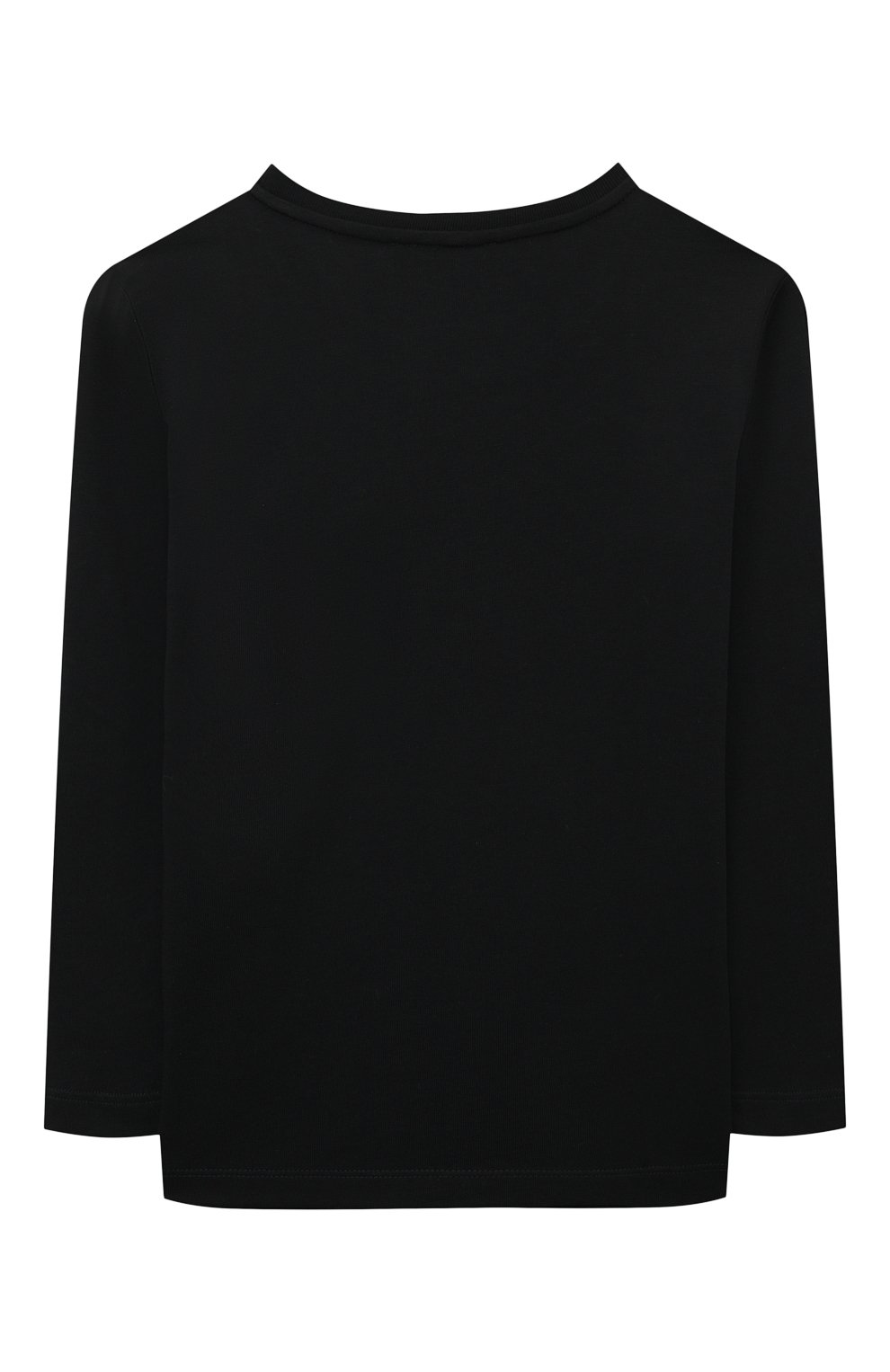 Хлопковый лонгслив EMPORIO ARMANI темно-синего цвета по цене 8995 руб., арт. 6L4TJ6/4J5WZ, фото 2 Хлопковый лонгслив EMPORIO ARMANI, арт. 6L4TJ6/4J5WZ, фото 2