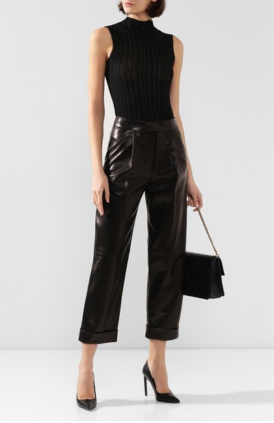 Кожаные брюки TOM FORD, арт. PAL680-LEX228, фото 2