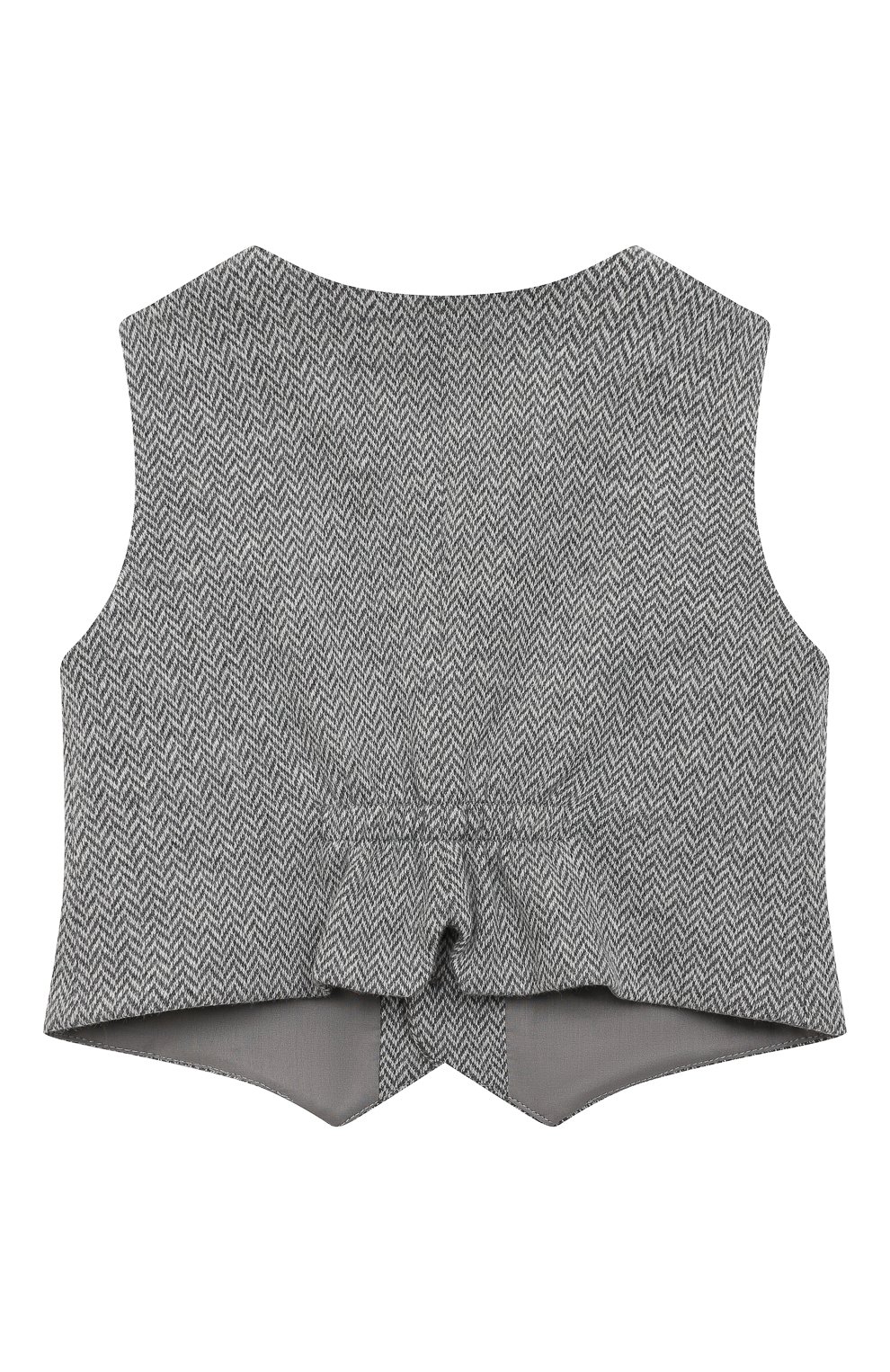 Хлопковый жилет IL GUFO, арт. A22GI033M5031/12M-18M, фото 2