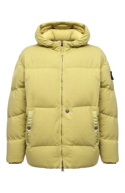 Пуховик STONE ISLAND SHADOW PROJECT желтого цвета по цене 168500 руб., арт. 751940103, фото 1 Пуховик STONE ISLAND SHADOW PROJECT, арт. 751940103, фото 1