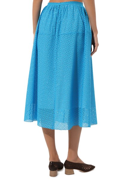 Хлопковая юбка VIKA GAZINSKAYA, арт. S23-18202-400, фото 4