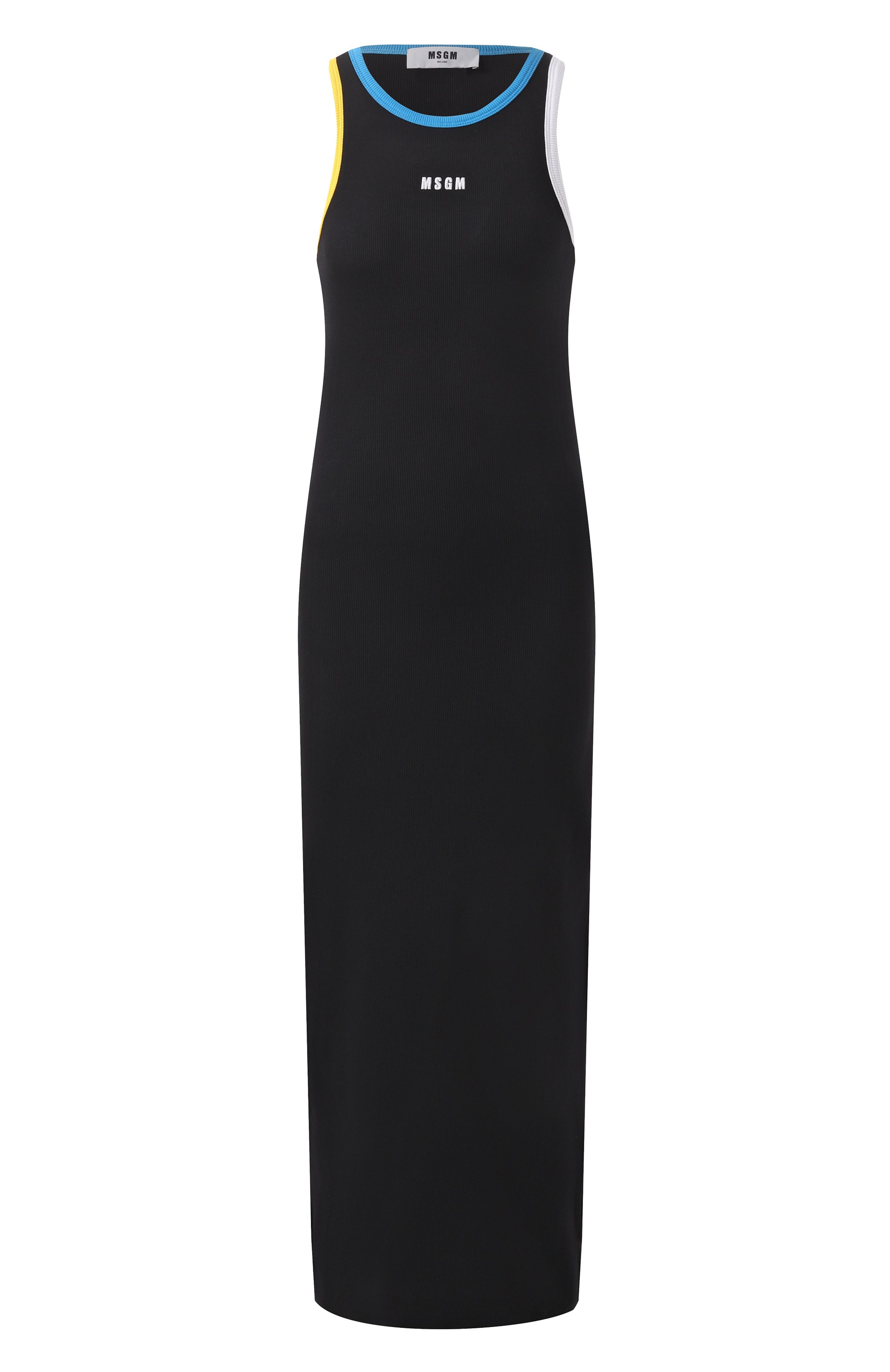 Хлопковое платье MSGM, арт. 3841MDA87/257120, фото 1