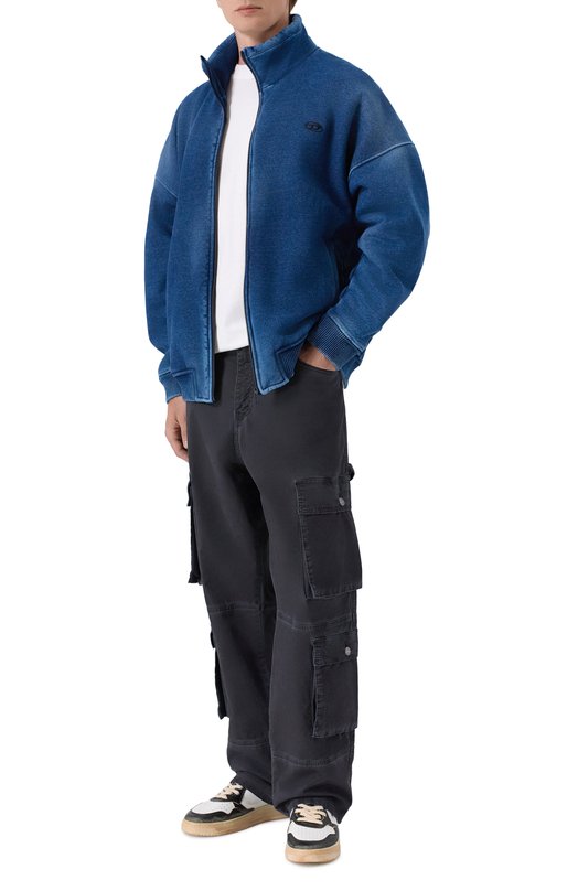 Бомбер Diesel A21684/0WFCU Синий  A21684/0WFCU Фото 2