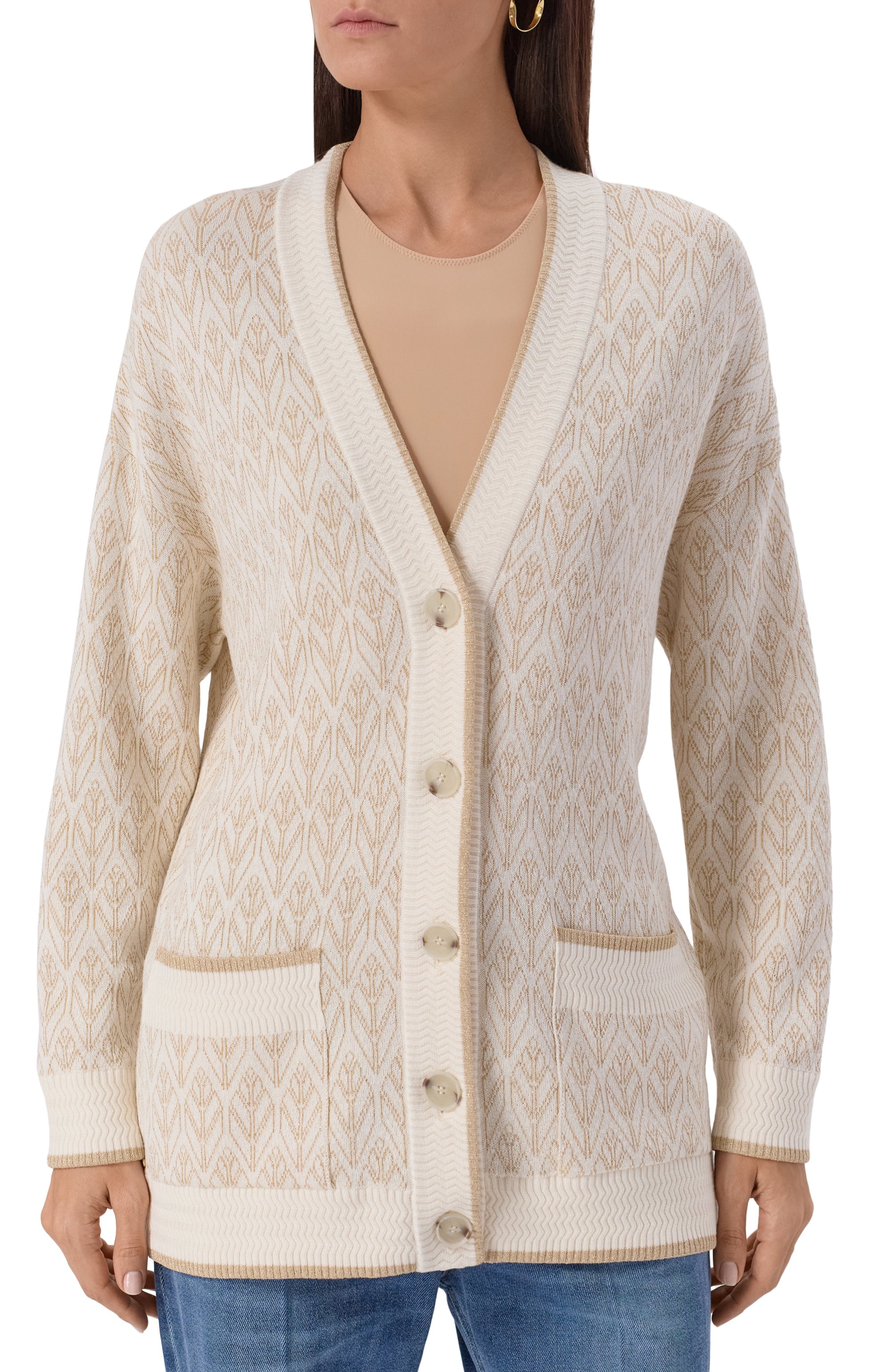 Кардиган из шелка и �кашемира FREEAGE, арт. W26.CR106M.6039.101, фото 3