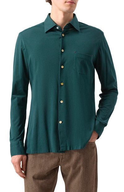 Хлопковая �сорочка KITON, арт. UMCNERH08837, фото 3