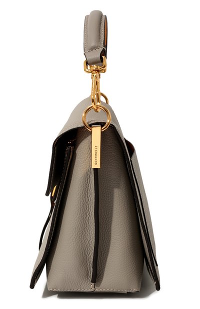 Сумка louise small COCCINELLE серого цвета по цене 39950 руб., арт. E1 LSG 15 01 01, фото 4 Сумка louise small COCCINELLE, арт. E1 LSG 15 01 01, фото 4