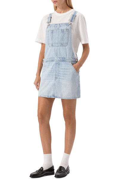 Джинсовое платье dungaress skirt 7 FOR ALL MANKIND, арт. 7U690555-3DP, фото 2