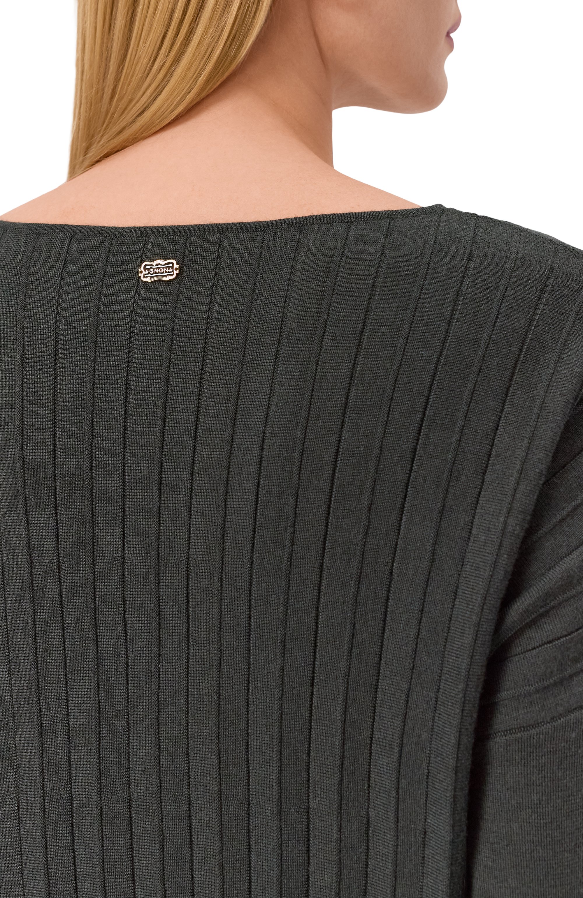 Пуловер из шерсти и шелка AGNONA, арт. K510018E/9D180NE, фото 5