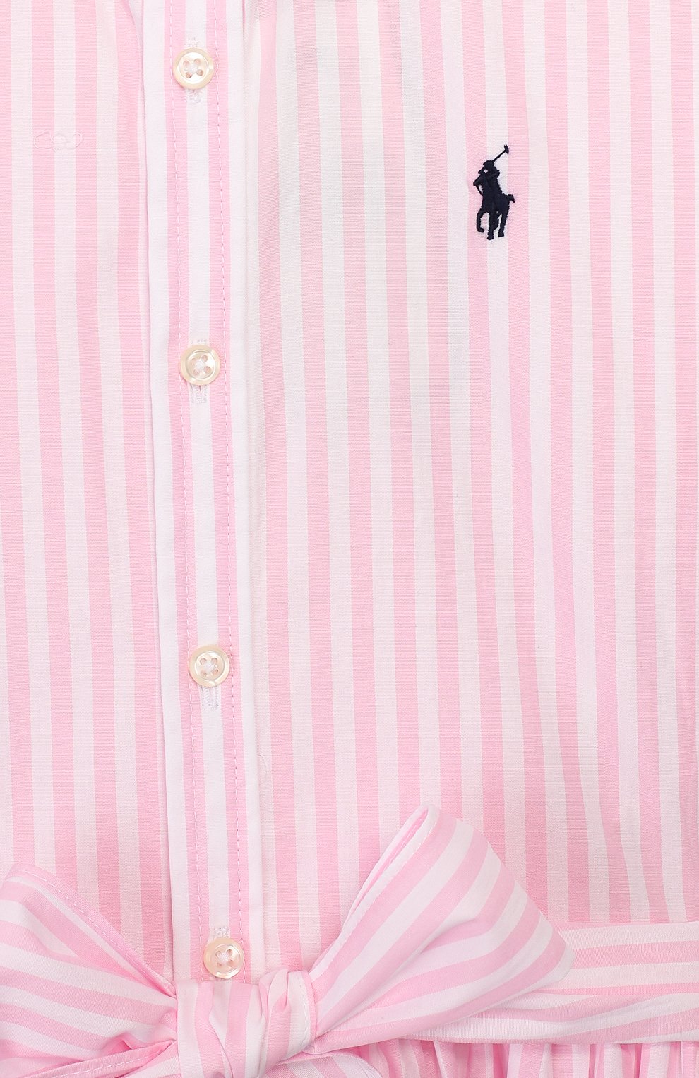 Хлопковое платье POLO RALPH LAUREN розового цвета по цене 11200 руб., арт. 312795601, фото 3 Хлопковое платье POLO RALPH LAUREN, арт. 312795601, фото 3