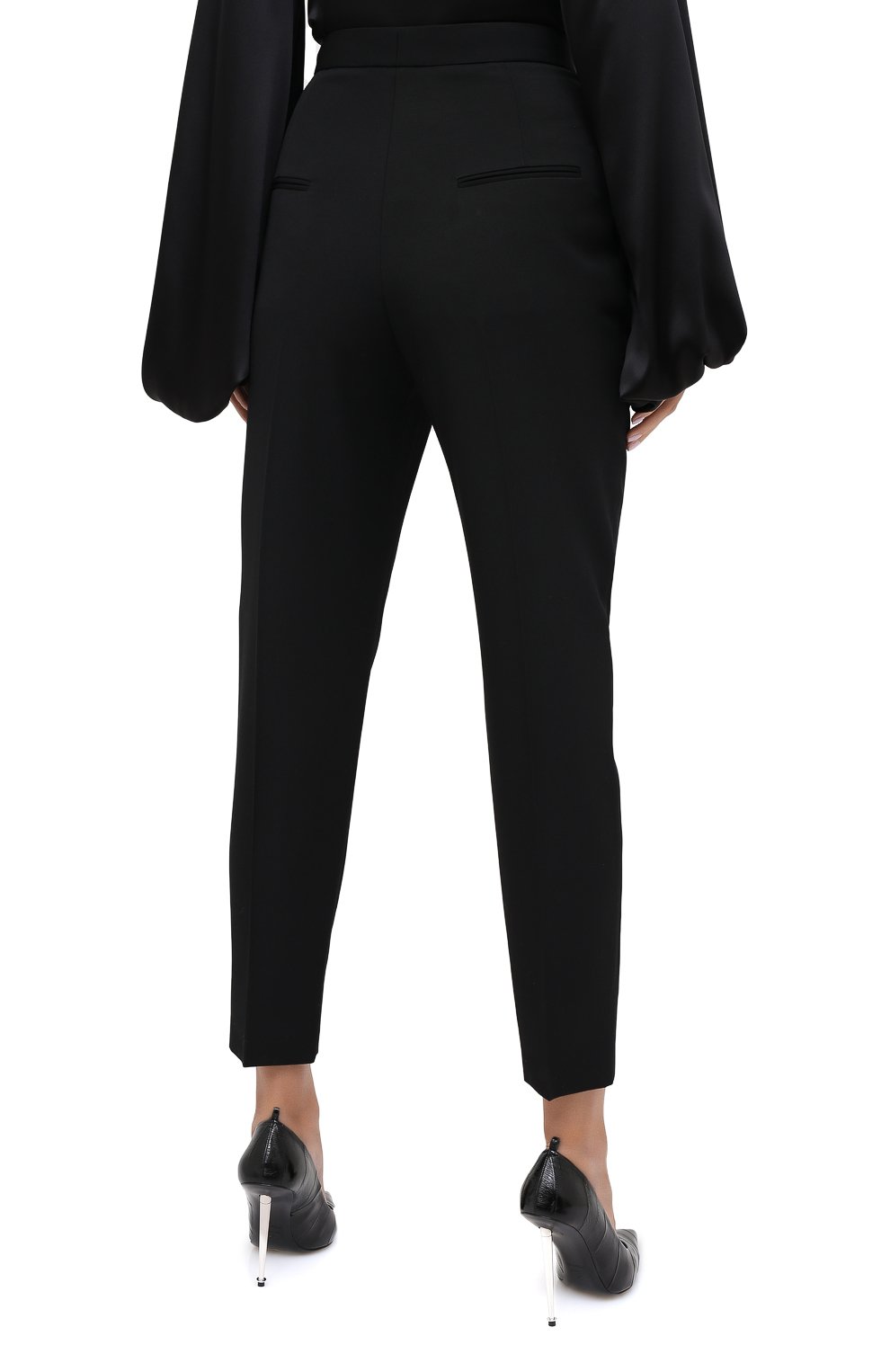 Шерстяные брюки SAINT LAURENT, арт. 631970/Y512W, фото 4