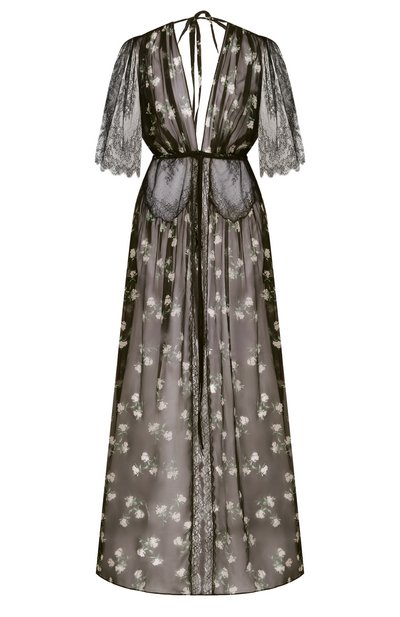 Женское платье из шелка и вискозы DOLCE & GABBANA, арт. F624HT/IS12X