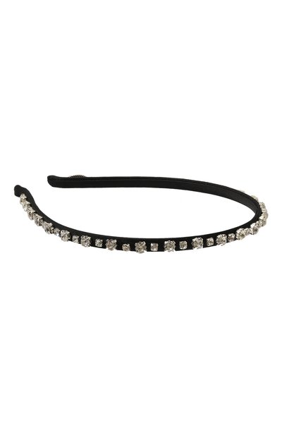 Ободок для волос PANFIL черного цвета по цене 11000 руб., арт. 0-T-BND-WS, фото 3 Ободок для волос PANFIL, арт. 0-T-BND-WS, фото 3