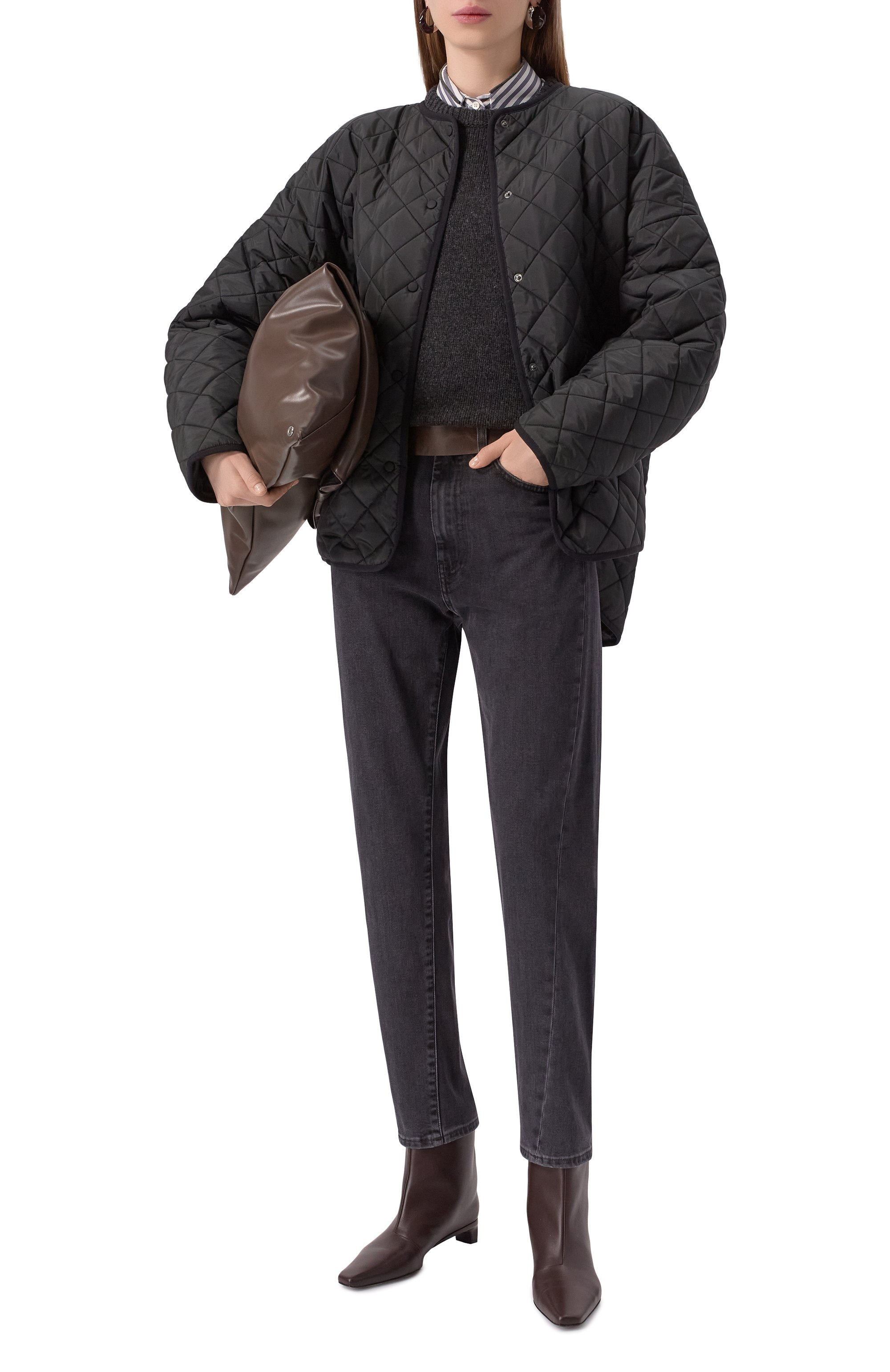 Свитер из шерсти и кашемира TOTEME, арт. 241-WRT1025-YA0004, фото 2