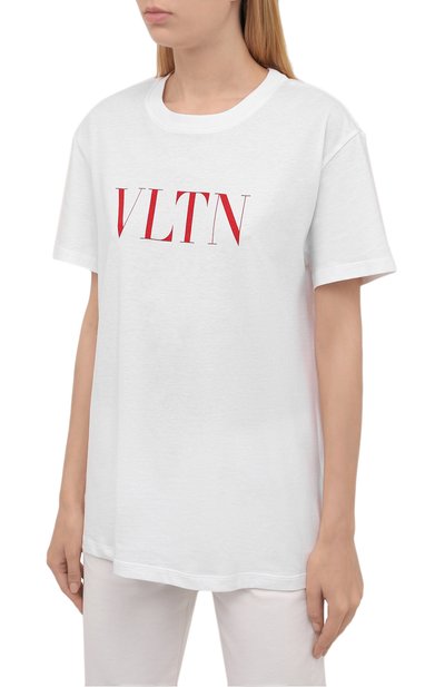 Хлопковая футболка VALENTINO, арт. TB3MG07D3V6, фото 3