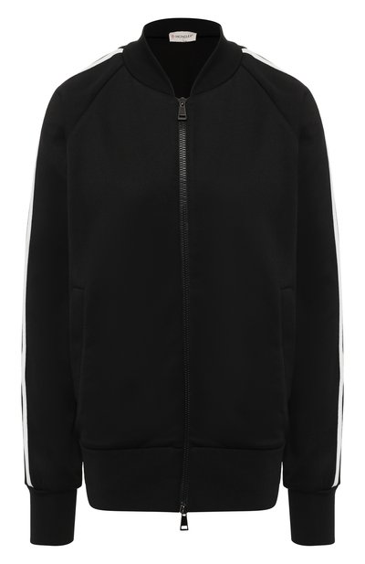 Женский кардиган на молнии с контрастной отделкой MONCLER, арт. D2-093-84566-00-829B5