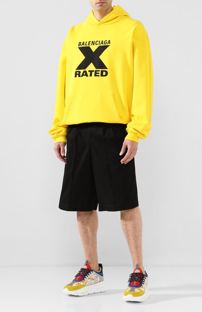 Текстильные кроссовки chain reaction VERSACE, арт. DSU7071E/D16TG, фото 2