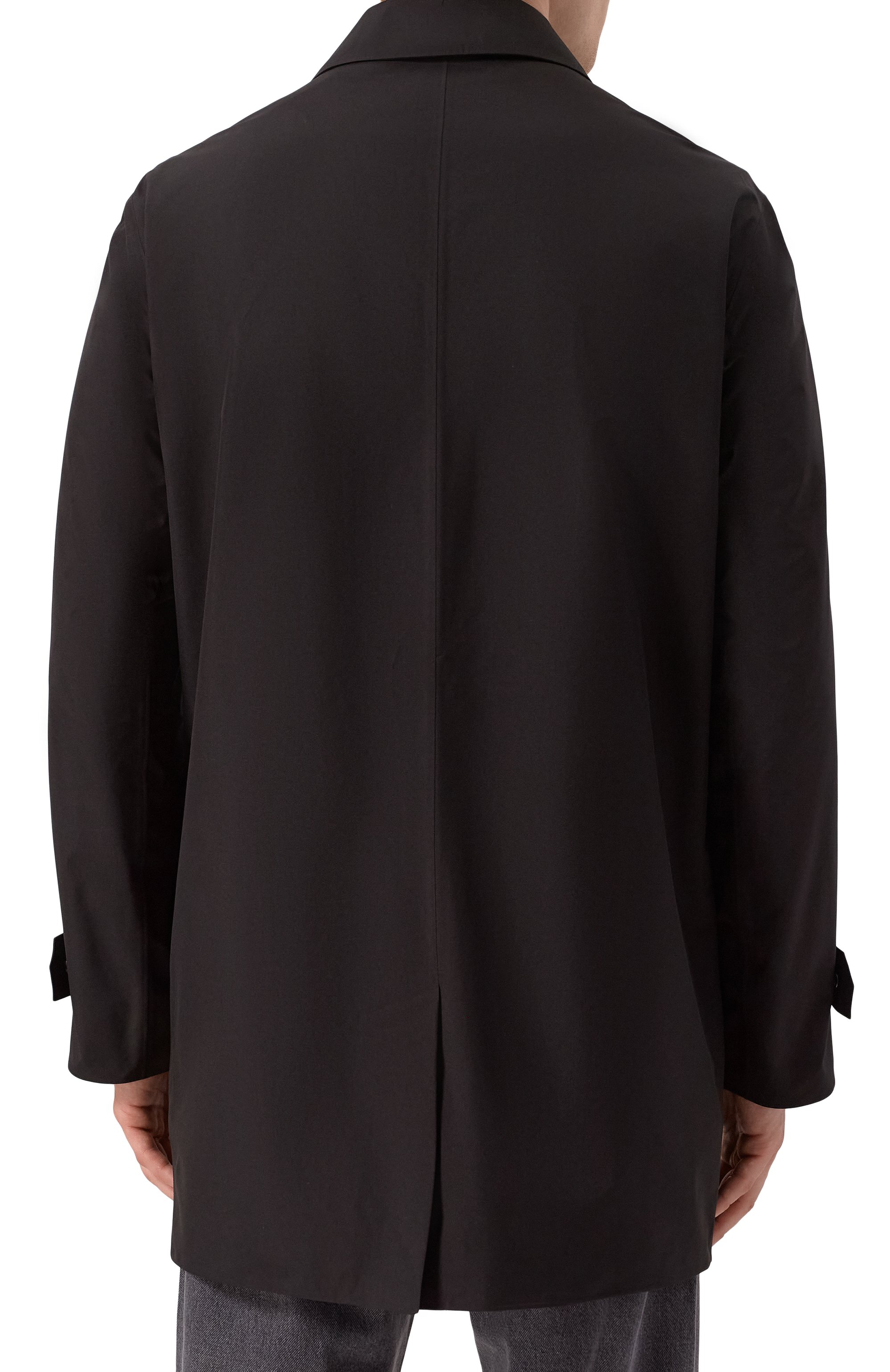 Плащ BOSS черного цвета по цене 89950 руб., арт. 50543262, фото 4 Плащ BOSS, арт. 50543262, фото 4