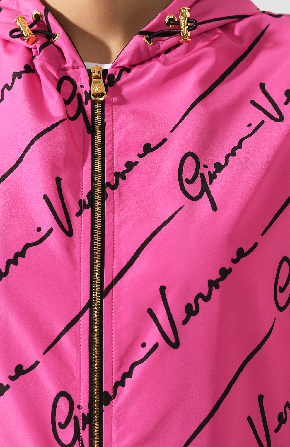 Куртка VERSACE фуксия цвета по цене 149500 руб., арт. A85823/A233312, фото 5 Куртка VERSACE, арт. A85823/A233312, фото 5