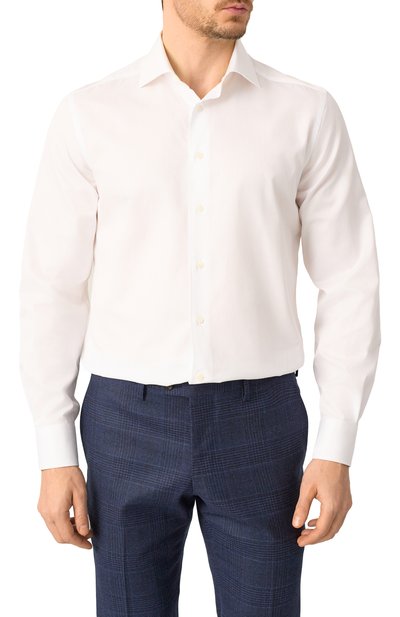 Хлопковая сорочка CORNELIANI, арт. 25P100-2511625, фото 3