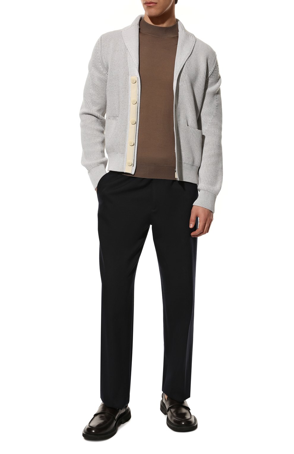 Кардиган из хлопка и шелка ZEGNA, арт. UZD82/155, фото 2