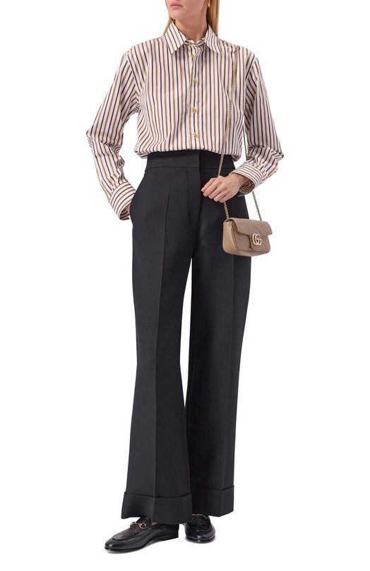 Сумка GG Marmont mini Gucci 476433/DTDHD Бежевый  476433/DTDHD Фото 7